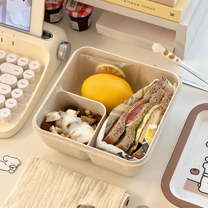 1100ML Big Portable Bento Lunch Box with Accessories