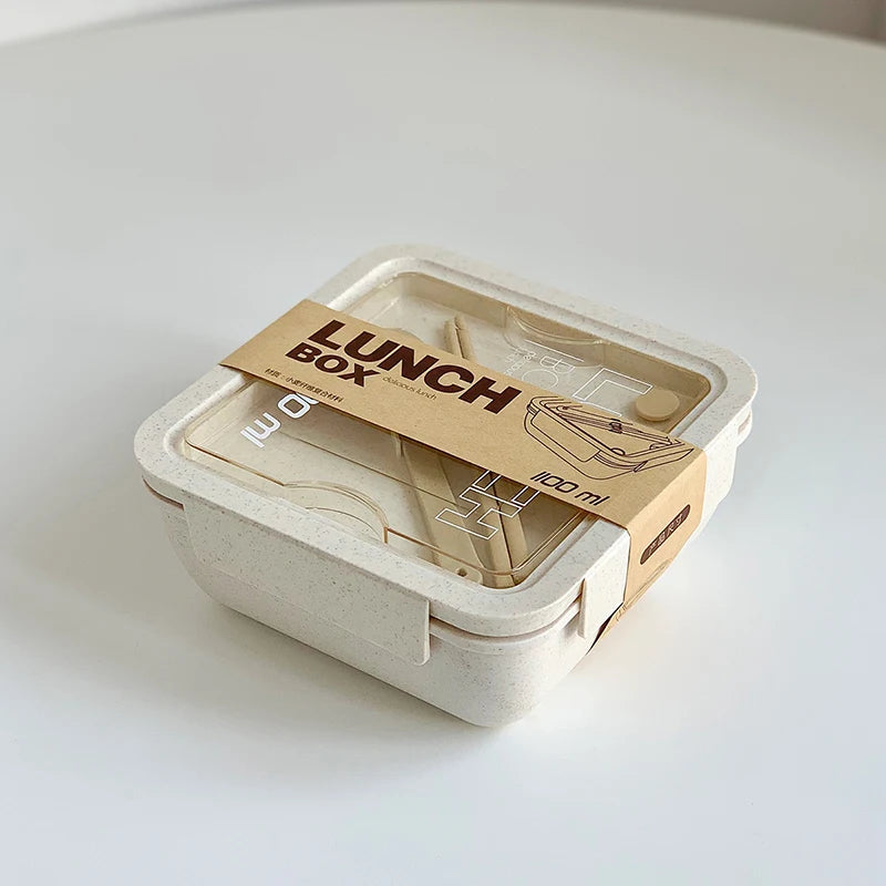 1100ML Big Portable Bento Lunch Box with Accessories