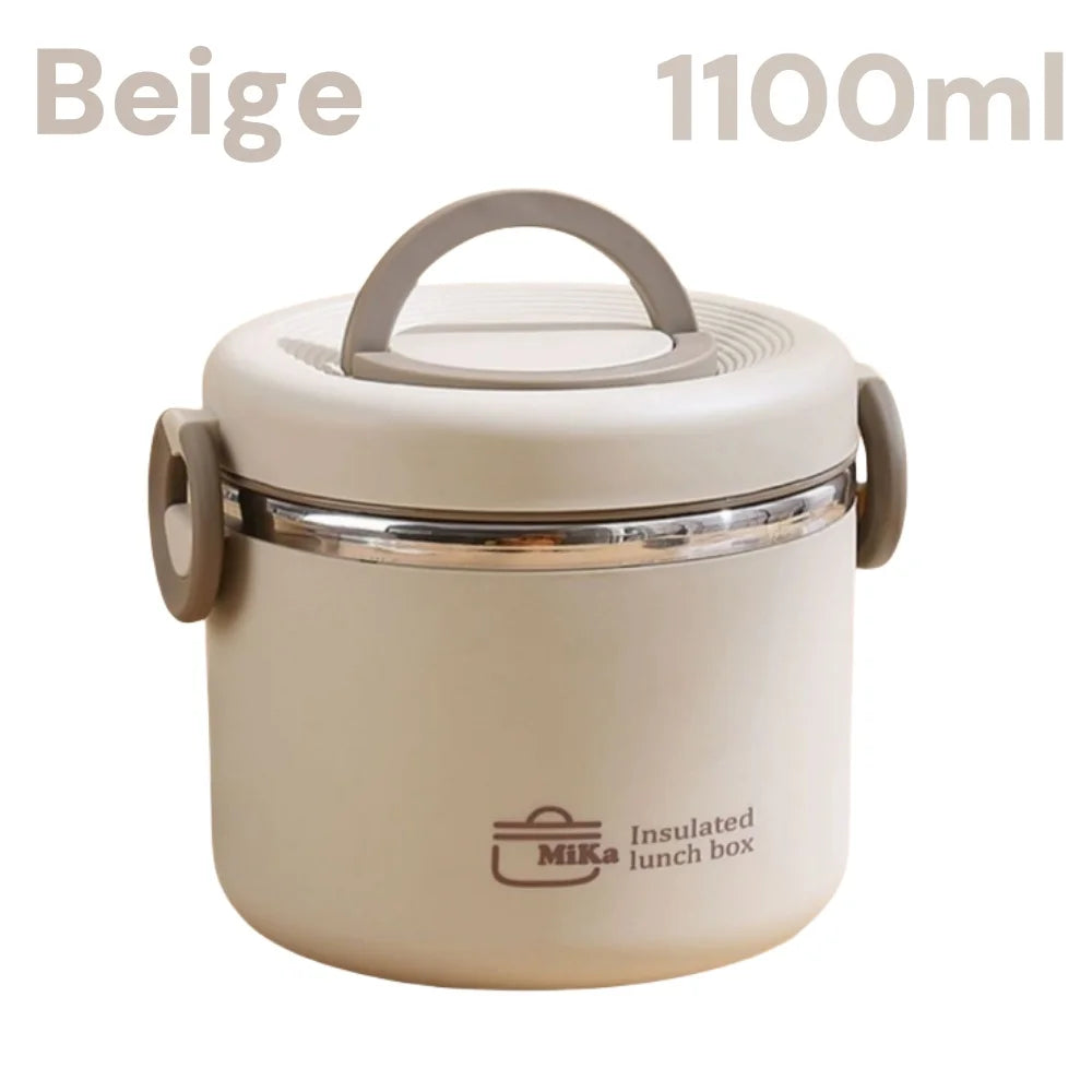 Stainless Steel Double Layer Thermal Lunch Box