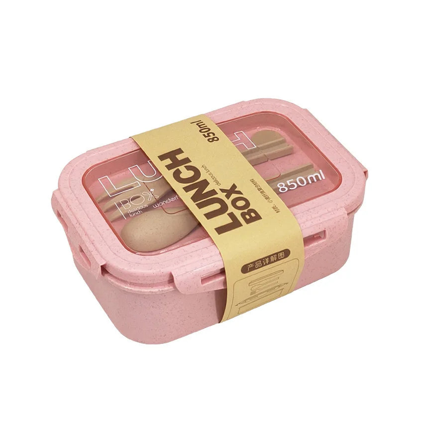1100ML Big Portable Bento Lunch Box with Accessories