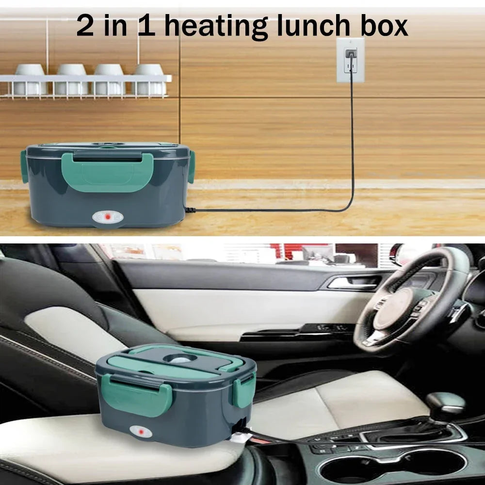 1.5L Electric Portable Lunch Box for Home & Vehicle