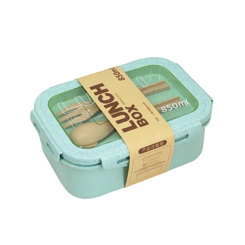 1100ML Big Portable Bento Lunch Box with Accessories